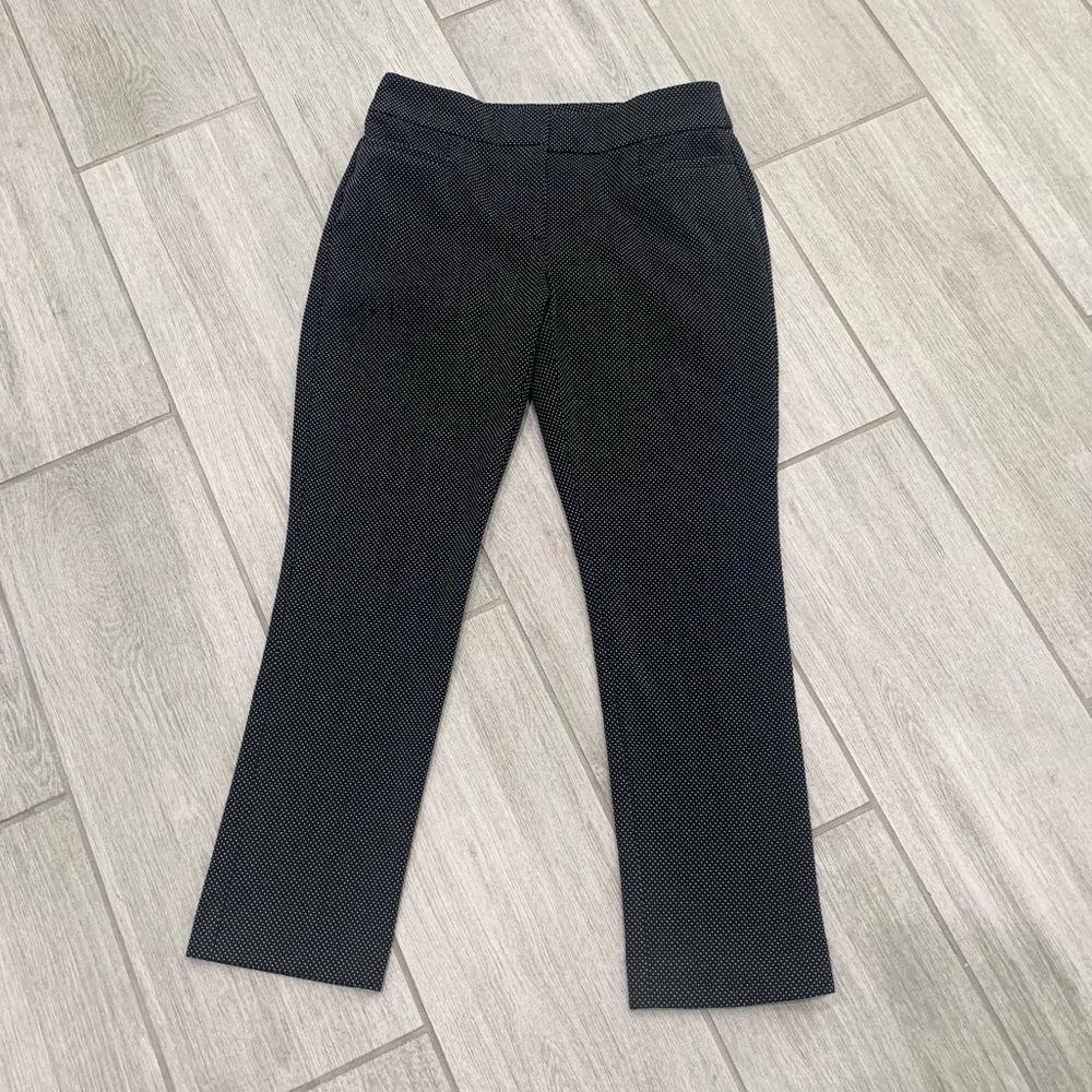 Ann Taylor black cropped pants